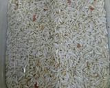 Hình bước làm 1 của món Cơm Gạo lứt chiên Rong biển (Món chay)