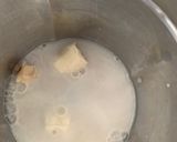 A picture of step 1 of Milkshake with honey roasted sunflower seeds.