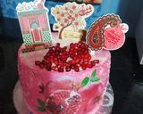 عکس مرحله 1 از دستور کیک شب یلدا☃️🍉