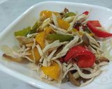 A picture of step 3 of Warm Chicken and Vegetable Salad (Air Fryer).