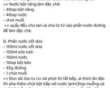 Hình bước làm 1 của món Chè Bưởi