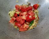 A picture of step 3 of Muli, Matar Subzi (Radish, Green Peas Dry Curry).