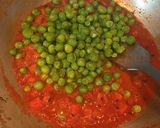 A picture of step 5 of Carrot and Peas Curry.