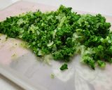 小白菜豬肉蒸餃(餃皮燙麵法）的食譜步驟3照片