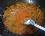 A picture of step 6 of Kundru curry.