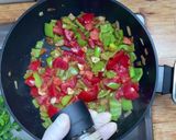 Türkisches Frühstück "Menemen" Rezeptschritt 2 Foto