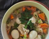 Foto langkah ke 4 dari resep Soup Jamur Salju.