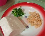 Foto langkah ke 1 dari resep Masakan daging babi giling mix tofu.