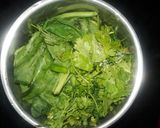 A picture of step 2 of Green Masala Khichdi.