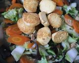 Foto langkah ke 4 dari resep Sapo Tahu Ayam.