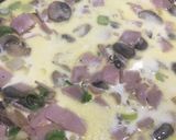 Foto del paso 1 de la receta: Pasta corta con champiñones y jamón