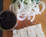 Foto del paso 2 de la receta: Ensalada de manzana, kiwi y pechuga de pollo