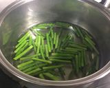 Hình bước làm 2 của món Măng tây xào tôm