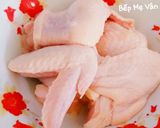 Hình bước làm 1 của món Cánh gà chiên nước mắm tỏi mật ong