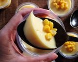Gambar langkah 8 resipi Puding/ Dadih Jagung.