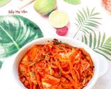 Hình bước làm 3 của món Kim chi cải thảo