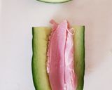A picture of step 2 of Stuffed Cucumber Sandwiches 🤗.