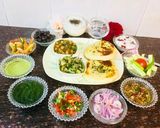 A picture of step 6 of Tawa Kulcha.