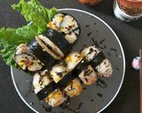 Foto langkah ke 7 dari resep Onigiri Ayam Jagung.