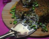 A picture of step 31 of Persian dill & broad beans rice cake ته چین شوید باقالی.