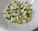 A picture of step 2 of Babugosha Chaat/Salad.