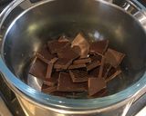 A picture of step 1 of Nutty Chocolate Fudge.