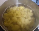 Φωτογραφία βήματος 3 της συνταγής Lumaconi σε σάλτσα φέτας, γιαουρτιού,τοματινια και πιπεριά Φλωρίνης