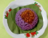 Foto langkah ke 5 dari resep Jadah oran ungu(ketan ungu).
