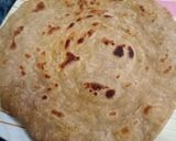 A picture of step 7 of Roll paratha in desi ghee.