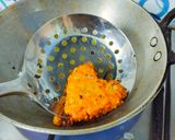 A picture of step 5 of Poha Hearts.