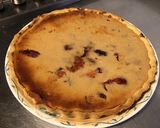 Une image de l'étape 8 de Tarte prunes et vanille (pâte brisée pêche rhubarbe).