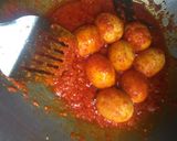 Foto langkah ke 3 dari resep Nasi uduk simple lauk orek tempe & telur balado.