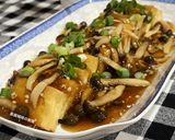 醬燒菇菇與豆腐的食譜步驟8照片
