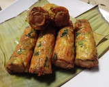 Foto langkah ke 5 dari resep (4) Sostel (sosis telur ala ninu)🌯🥚.