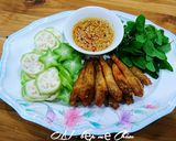 Hình bước làm 3 của món Cá bống biển chiên giòn chấm mắm me