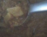 A picture of step 3 of M's Simple Tendu kuttu (banana stem) - Jetpet Series.