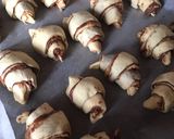 Nutellás kiflik recept fázis 2 fotója