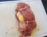 Foto del paso 2 de la receta: Bistec relleno de papa y jamón