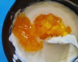 A picture of step 4 of Caramelized Pineapple stuffed Sweet Cheese Roll.