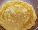 Foto del paso 2 de la receta Tortilla abierta de jamón york, membrillo y queso