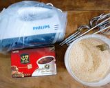 Hình bước làm 1 của món Cà phê bọt biển Dalgona