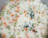 Foto del paso 8 de la receta: Arroz blanco con verduras y plátano macho