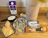 Foto del paso 1 de la receta: Pasta Alfredo con camarones 🍤