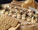 A picture of step 6 of Cheesey Chilli Butter Board.