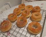 Foto del paso 7 de la receta Donuts de hojaldre con almíbar de miel