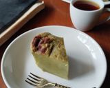 Foto langkah ke 4 dari resep Bingka susu creamy matcha.