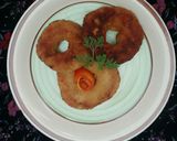 A picture of step 5 of Chicken doughnut.