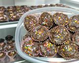 Foto langkah ke 9 dari resep Coklat Beng Beng Kacang Tanah dan Corn Flakes (197).