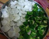 A picture of step 5 of Chilli paneer.