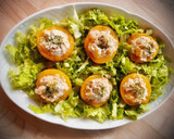 Foto del paso 3 de la receta: Melocotones rellenos